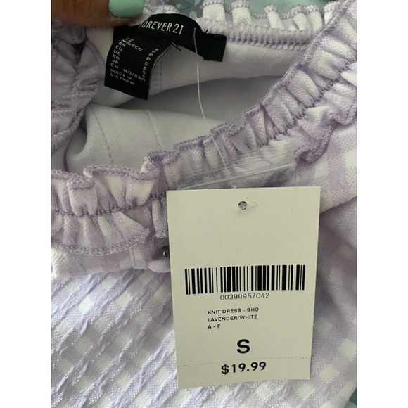 Forever 21- Gingham Dress - Size Small - Picture 4 of 4